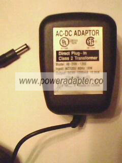 XACT 48-D09-1200 AC DC ADAPTER 9V 1200mA DIRECT PLUG IN - Click Image to Close